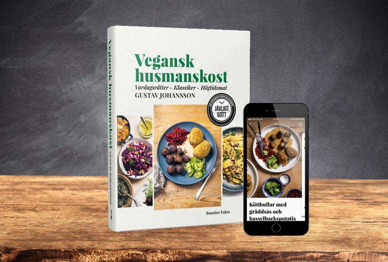 Kokbok och app - Vegansk husmanskost