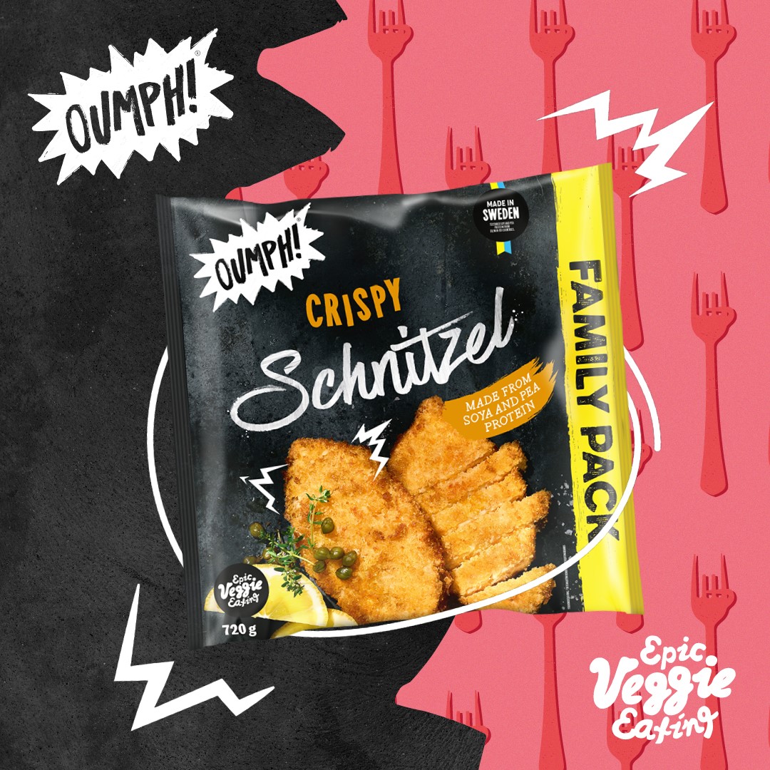 En produkt från oupmh! mot en orange och svart bakgrund.