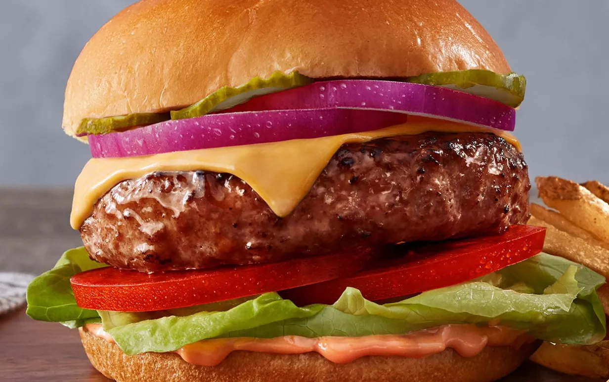 Vegansk burgare från Beyond meat