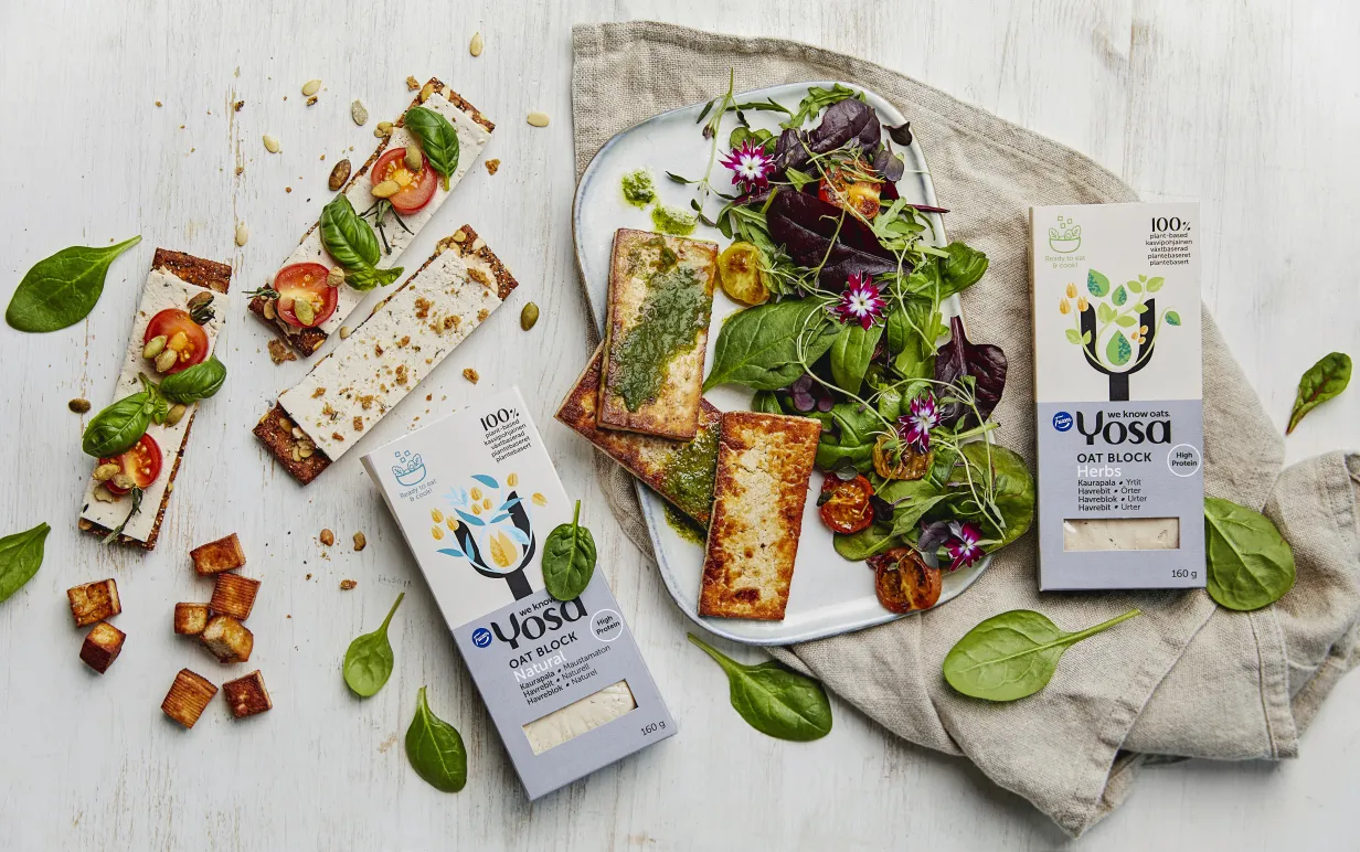 Vegansk havreprodukt från Yosa
