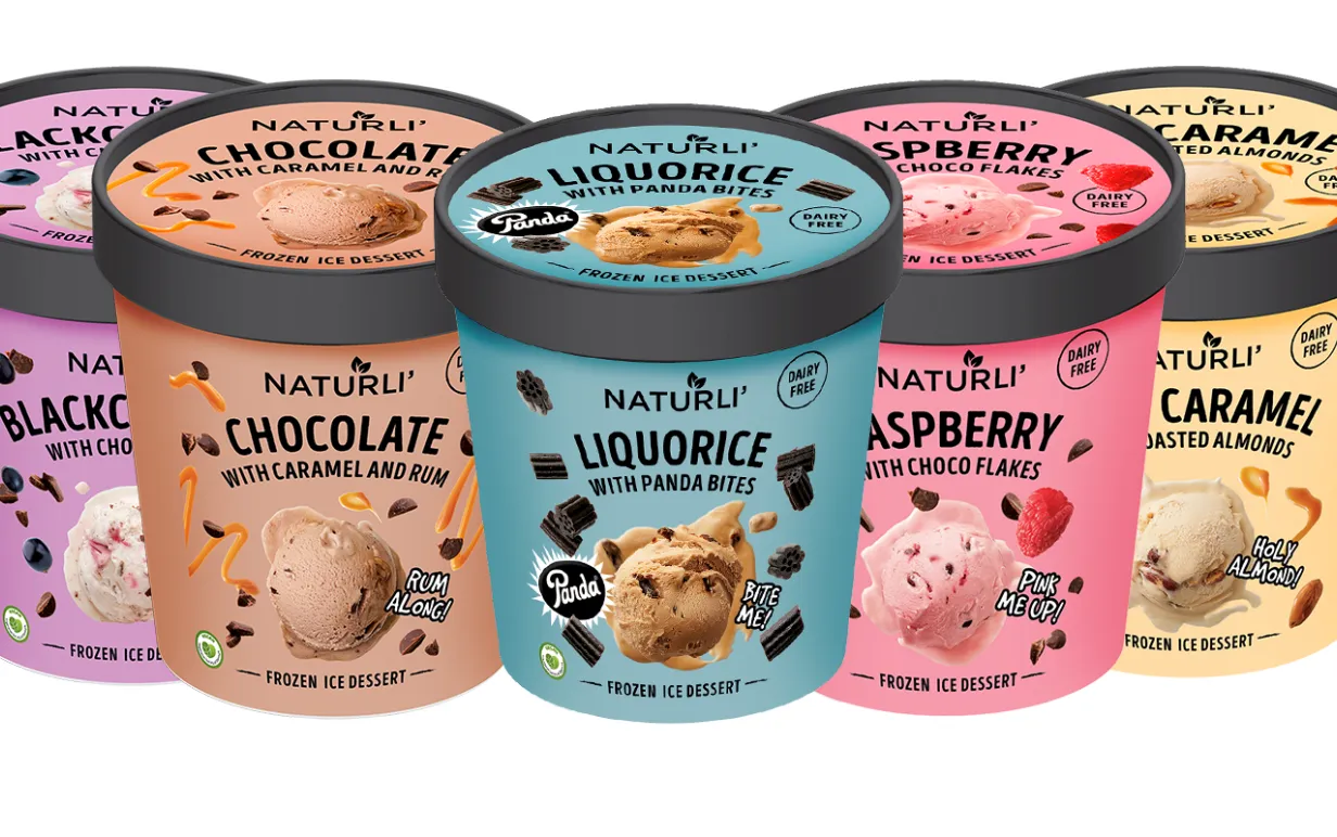 Vegansk glass från Naturli