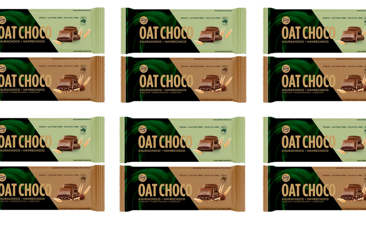 vegansk choklad från Fazer