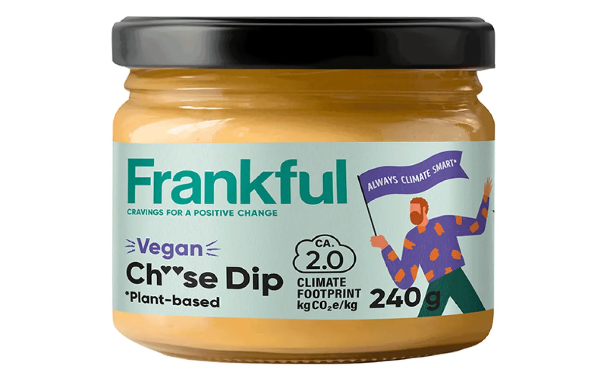 vegansk ostdip från Frankful