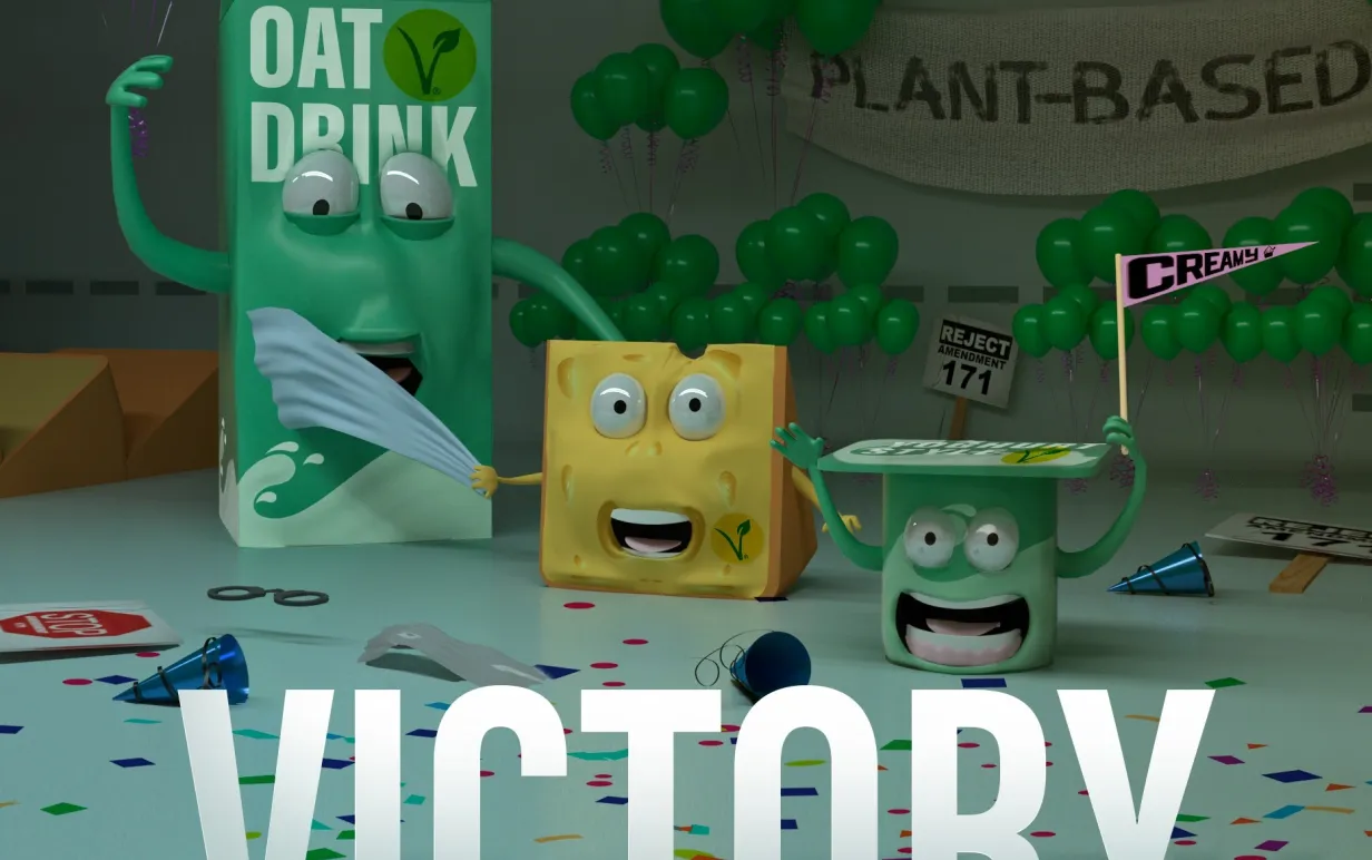 victory för mjölken