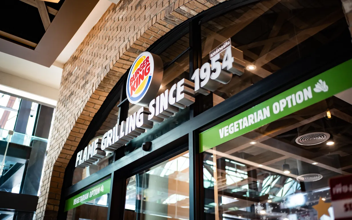 Bild på Burger King i Bangkok