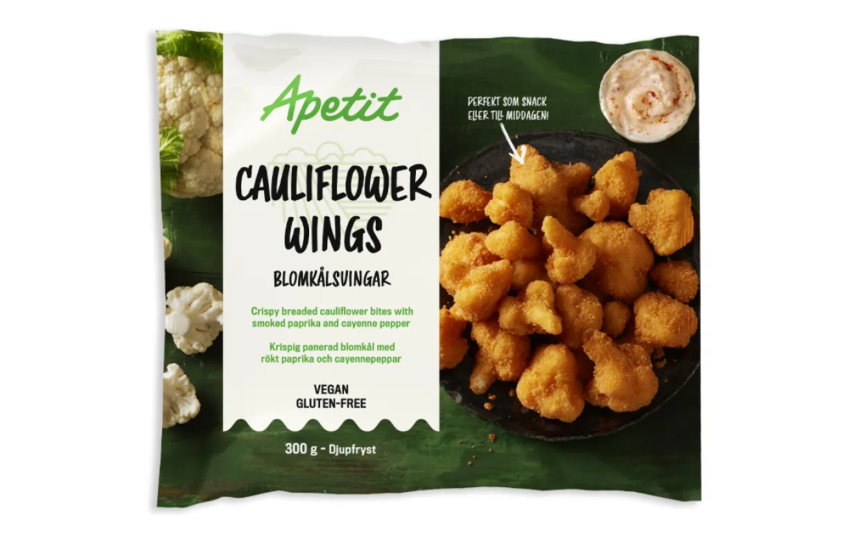 apetit blomkålsvingar