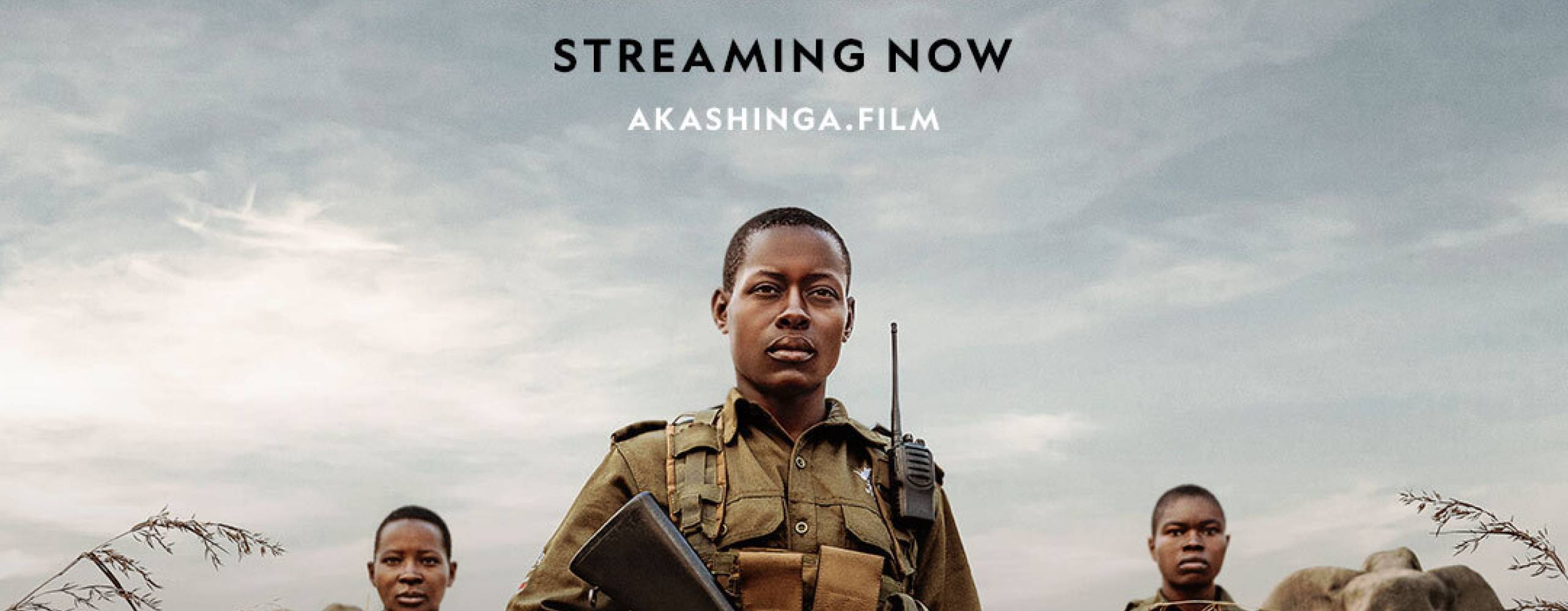 Omslag på dokumentärfilmen Akashinga-The Brave Ones